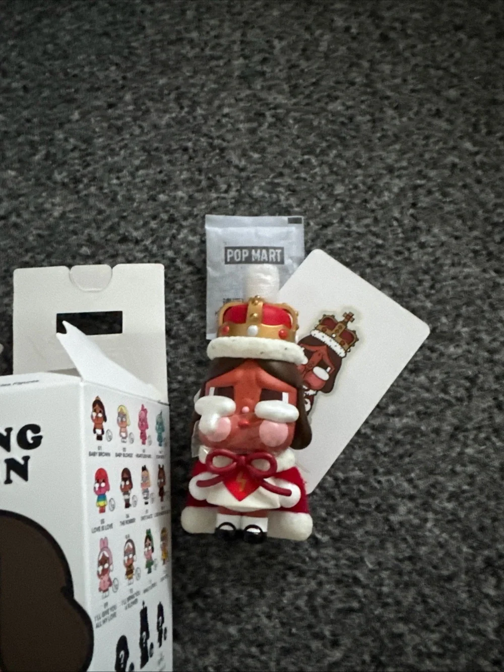 Pop Mart Crying Again Red & White King Figure - PopMart